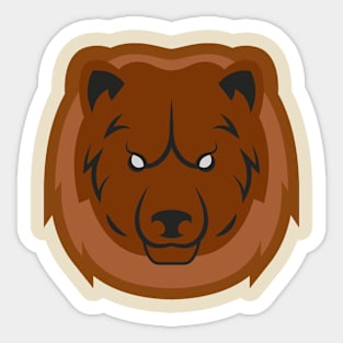 ANGRY BEAR Sticker